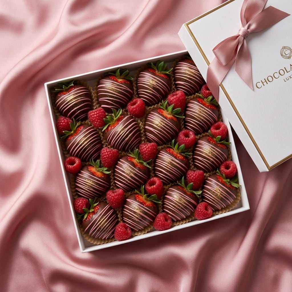 Choco by Raya Hashamatli Shokoladli Qulupnaylar